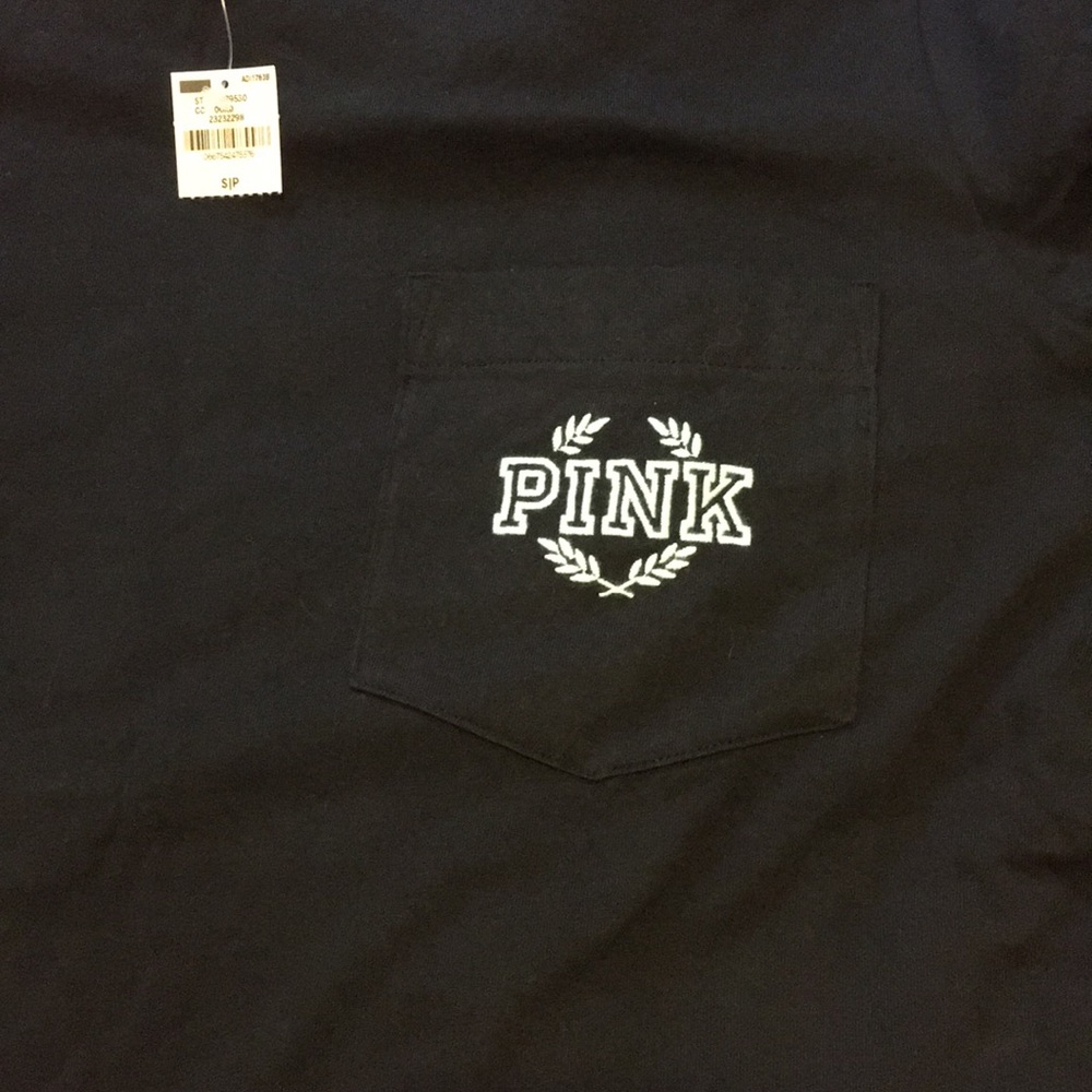 Pink VS oversized tee. Size small
